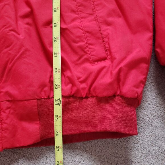 Vintage 90s Chalk Line Chicago Blackhawks Size Large USA Made Mens Red Jacket - Picture 12 of 13